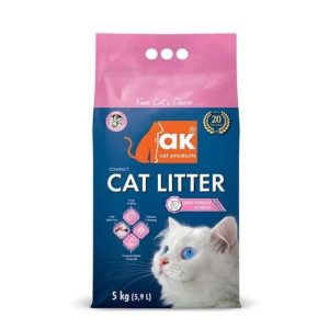 Litière Ak pour chat – Sac 5kg – Absorption efficace et contrôle des odeurs