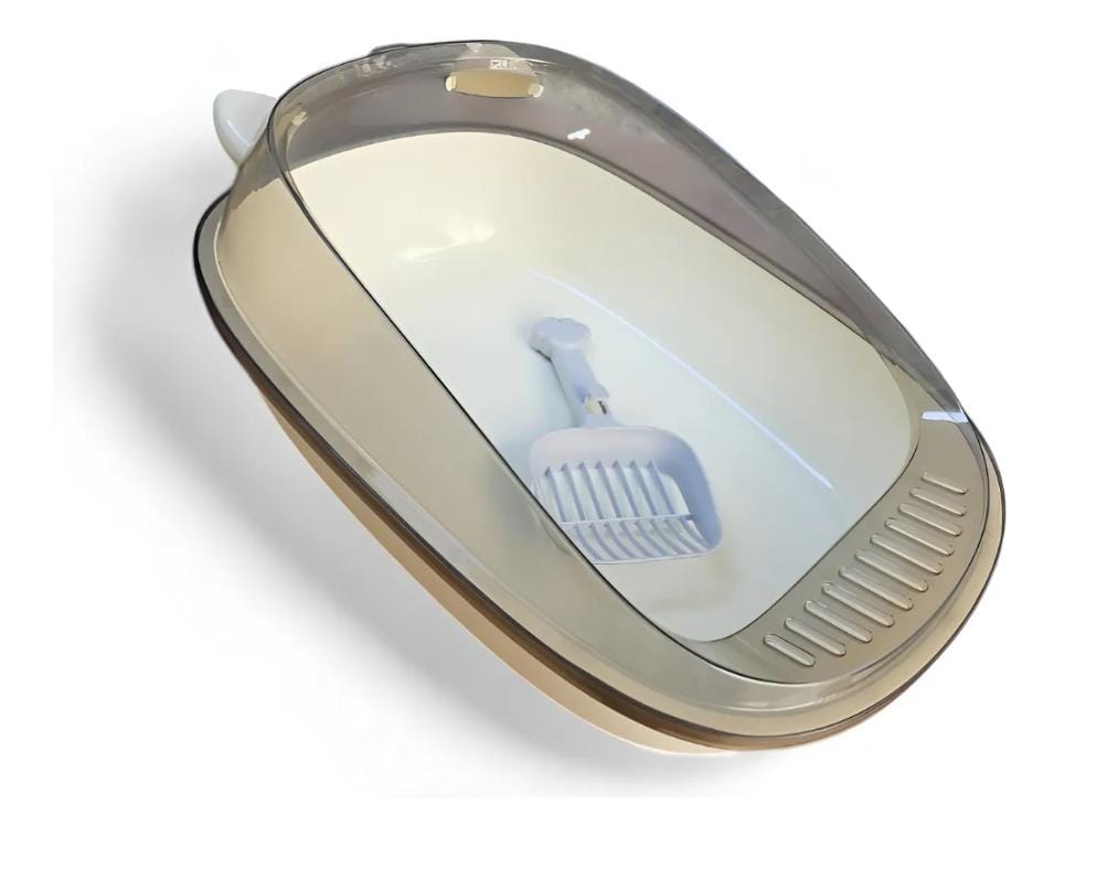 Bac transparent pour chat – Design moderne et fonctionnel