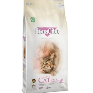 BonaCibo Croquettes pour chat – Sac 15kg – Nutrition premium complète