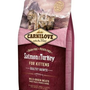 Carnilove Croquettes pour chaton – Sac 2kg – Nutrition naturelle et adaptée à la croissance
