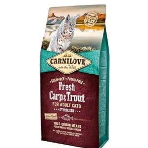 Carnilove Croquettes pour chat – Sac 2kg – Alimentation naturelle et équilibrée