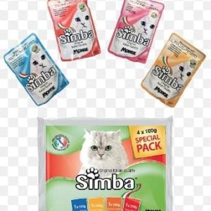 Simba Pâtée pour chat adulte – 400g – Repas équilibré et savoureux