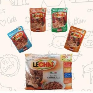 Lechat Pâtée pour chat adulte – Pack 4 x 100g – Repas équilibré et savoureux