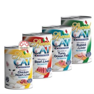 Special Cat Pâtée mousse pour chat adulte – 400g – Texture légère et saveur délicate