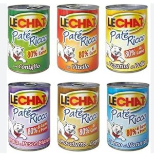 Le chat Rico Pâtée pour chat adulte – 400g – Alimentation savoureuse et équilibrée