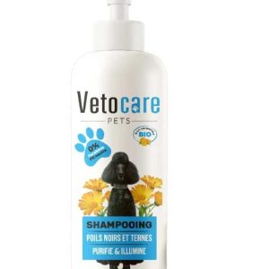 Vetocare Shampoing nourrissant pour chien – 200ml – Soin naturel pour tout type de pelage