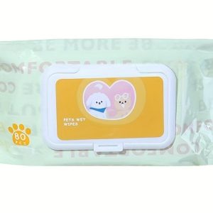 Galo World Lingettes pour chat et chien – Lot 80 pièces – Nettoyage doux et hygiène quotidienne à Casablanca