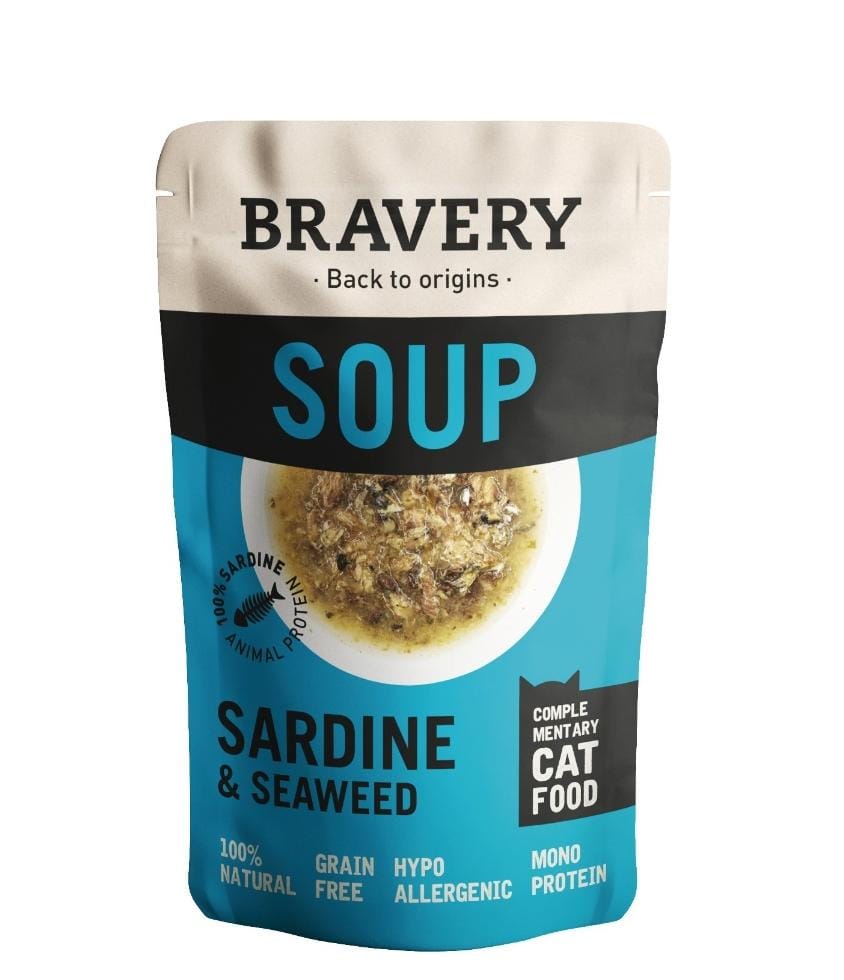 Bravery Soupe pour chat – Sachet 40g