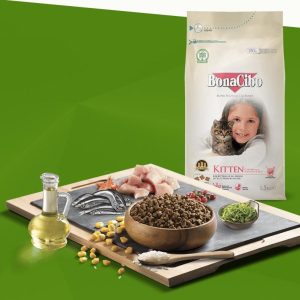 Croquettes BonaCibo Kitten pour chaton 1,5kg – Croissance saine & nutrition complète