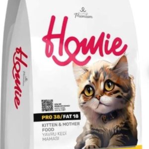 Croquettes Homie Super Premium Pro 38 / FAT 18 pour chaton et mère – Nutrition optimale & énergie