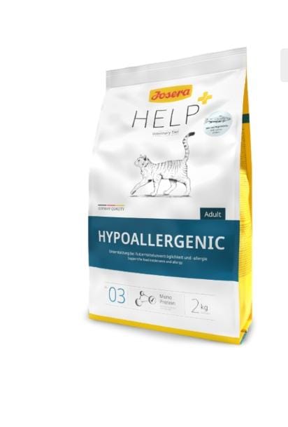 Croquettes Josera HELP Adult Hypoallergenic pour chat 2kg – Spécial chats sensibles & allergiques