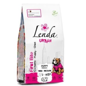 Croquettes Lenda Urban pour chiot 2kg – Croissance & vitalité