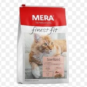 Croquettes Mera Finest Fit Sterilized pour chat stérilisé – 4 kg, 38% protéines, poulet frais & L-carnitine | AnimaleriePP Maroc