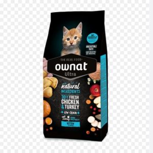 Croquettes Ownat Grain Free Prime pour chaton – 3 kg, poulet et dinde frais, sans céréales | AnimaleriePP Maroc