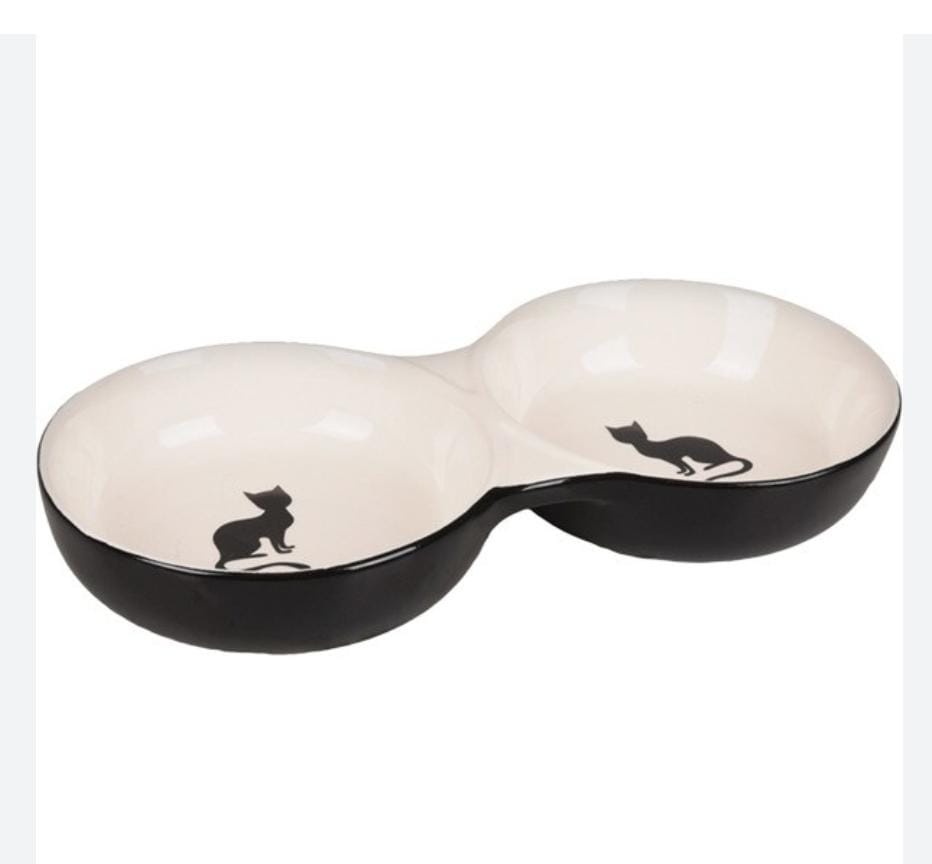 Double Gamelle pour chat – Pratique, durable & design