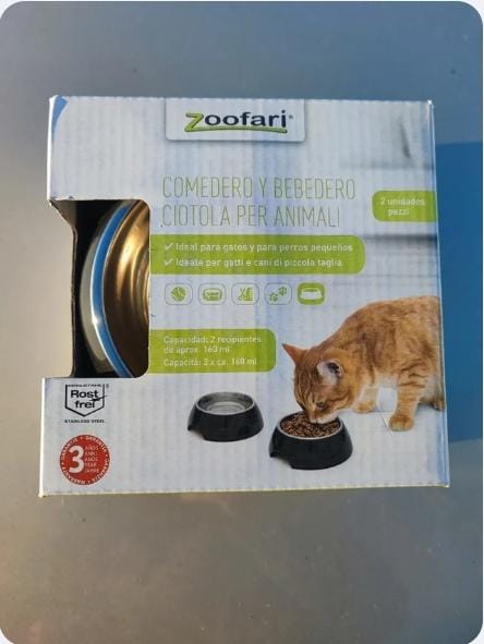 Gamelle Zoofari pour chat – Design attrayant & pratique