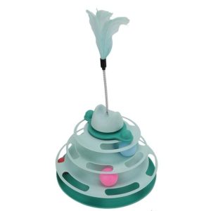 Jouet interactif pour chat – Stimulation mentale & amusement