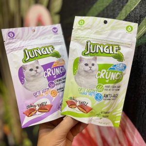 Jungle Friandises Crunch pour chat adulte – Sachet 60g