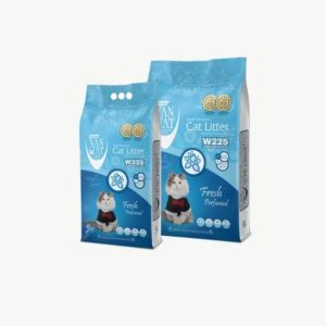 Litière Van Cat Fresh Perfumed pour chat – 10 kg, agglomérante parfumée fraîcheur