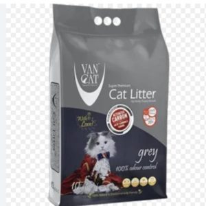 Litière Van Cat pour chat – Agglomérante, parfum lavande ou aloe vera, 10 kg