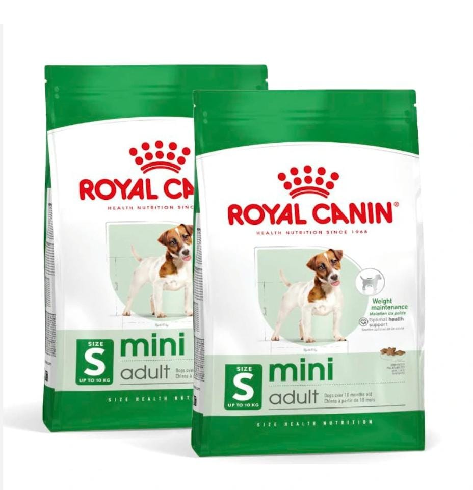 Royal Canin Mini Adult 2kg / 8kg – Croquettes équilibrées pour chiens de petites races, protection peau et pelage