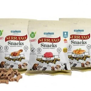 Serrano Friandise pour chat – Sachet 100g, goût irrésistible