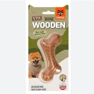 Wooden Jouet à mâcher en bois naturel pour chien – Durable et sain